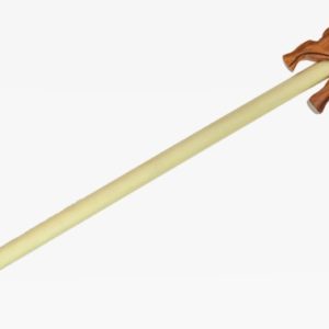 Bleistift mit Holzalpaka in braun