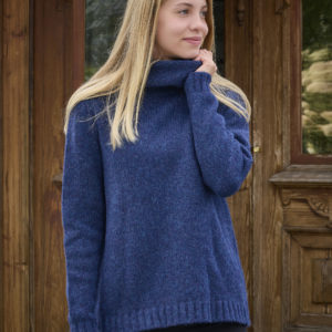 Alpaka Damen Rollkragen Pullover ASA