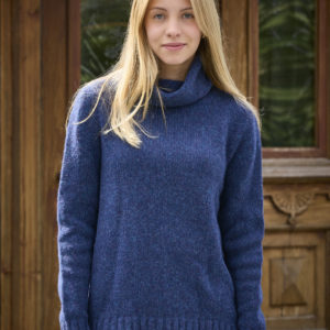 Alpaka Damen Rollkragen Pullover ASA