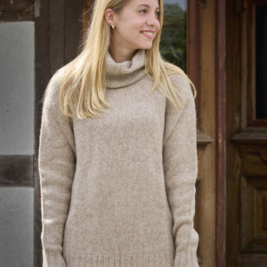 Alpaka Damen Rollkragen Pullover ASA