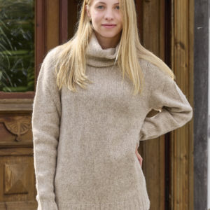 Alpaka Damen Rollkragen Pullover ASA