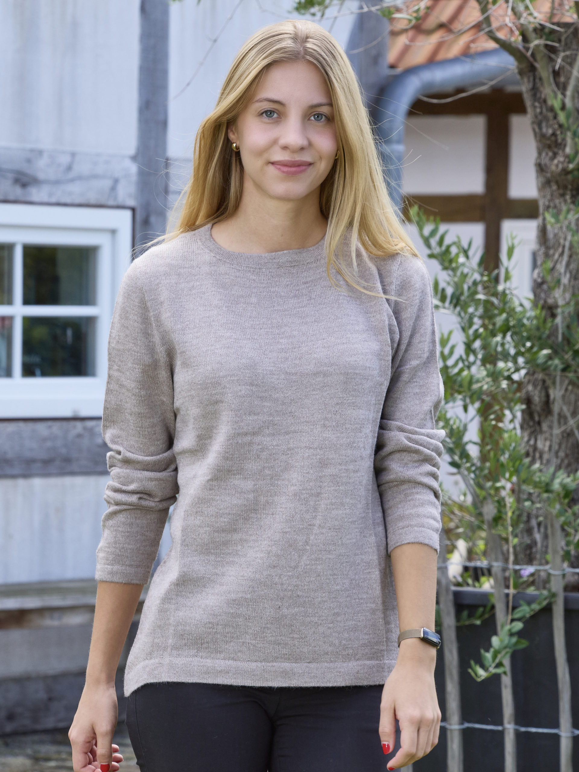 Alpaka Damen Pullover BASIC