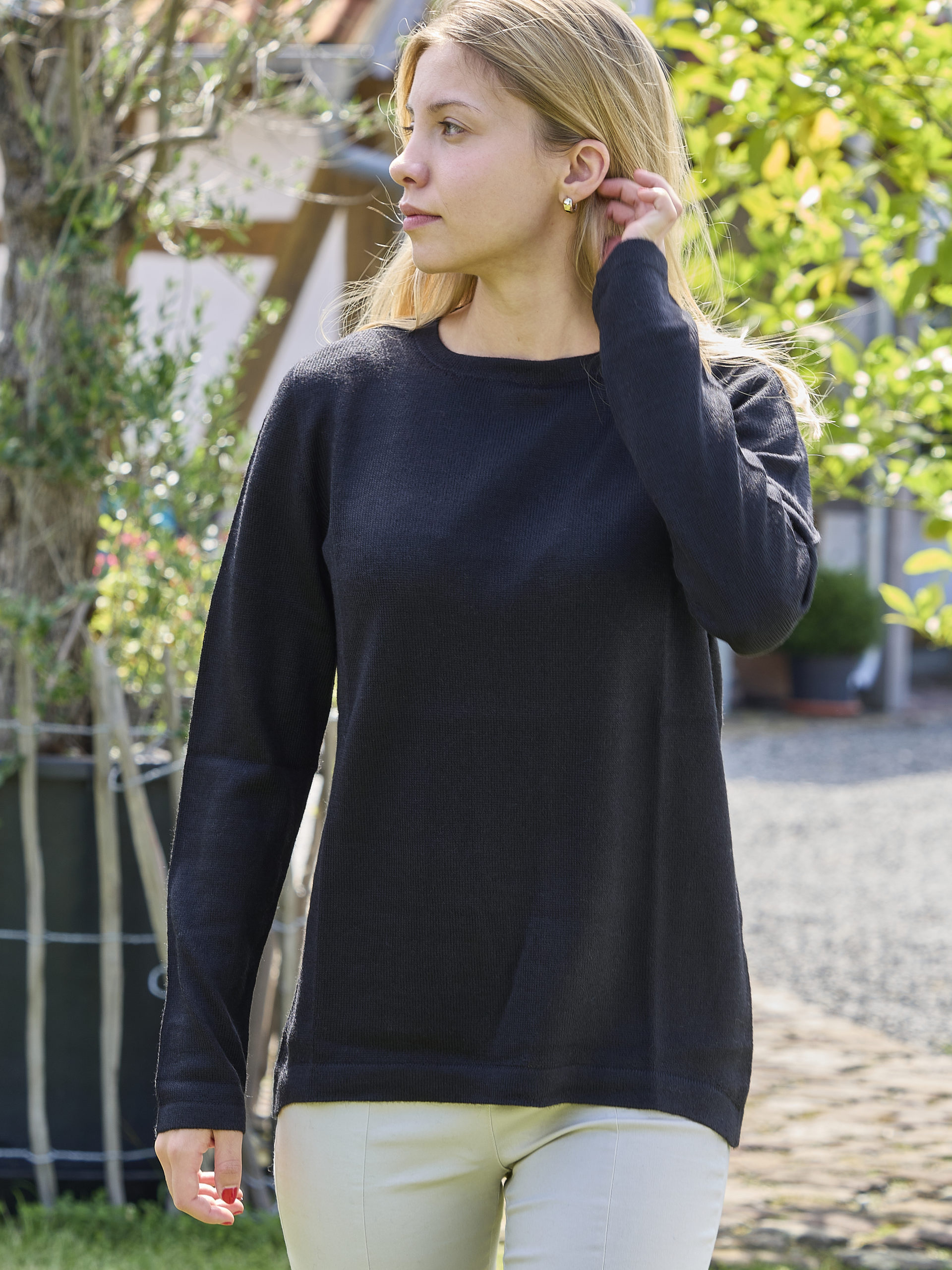 Alpaka Damen Pullover BASIC