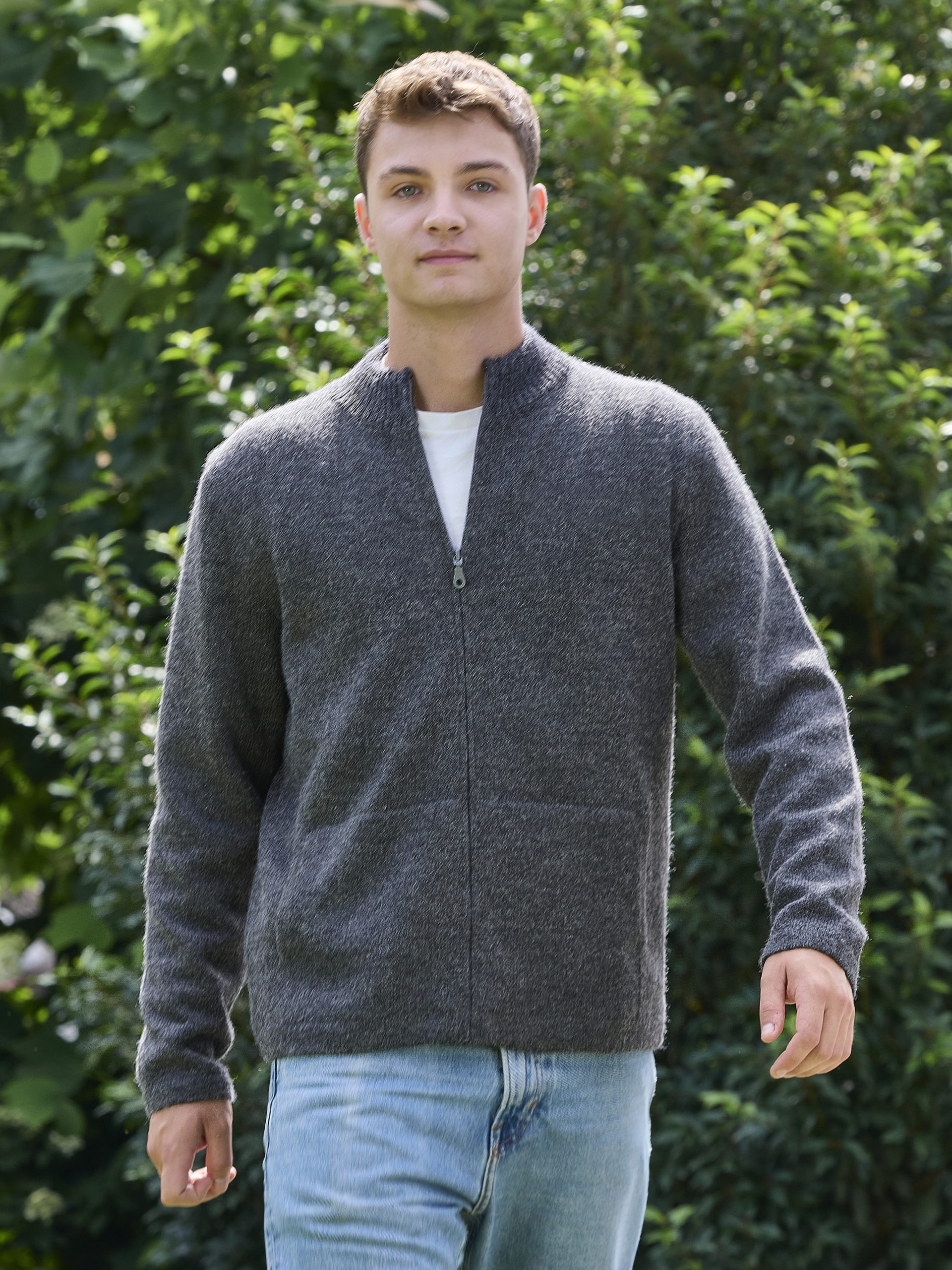Herren Cardigan gefüttert BEAU