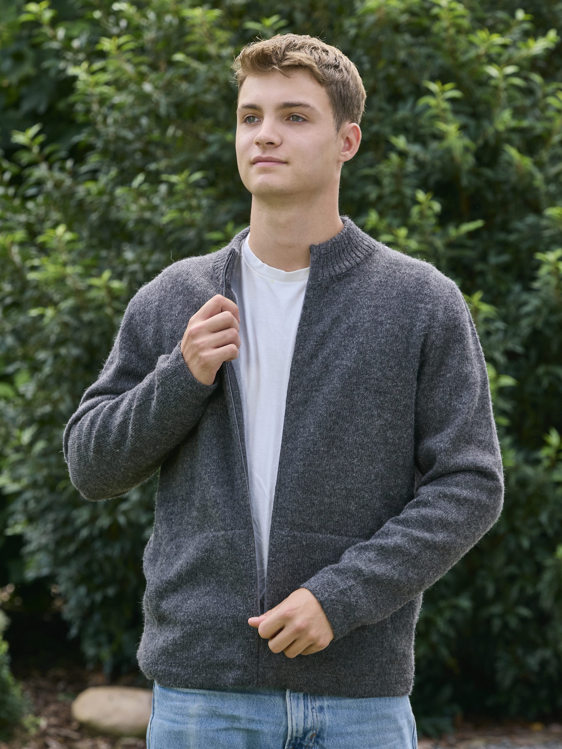 Herren Cardigan gefüttert BEAU
