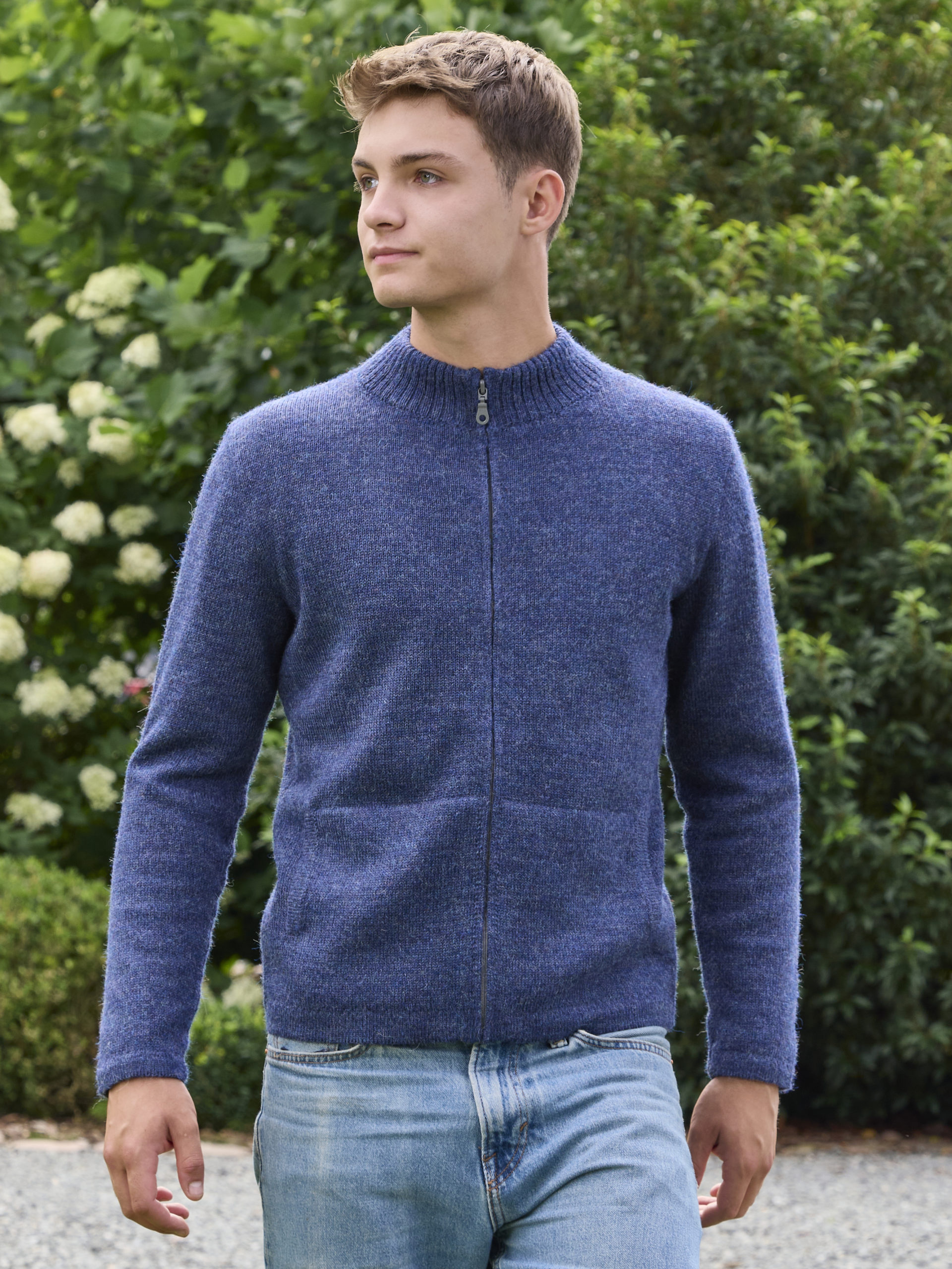 Herren Cardigan gefüttert BEAU