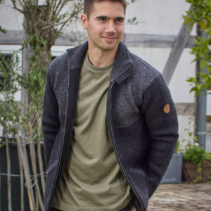 Jacke OLIVER und Longsleeve Shirt mit Alpaka