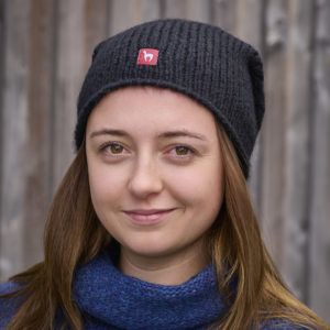 Alpakamütze Tarik in schwarz