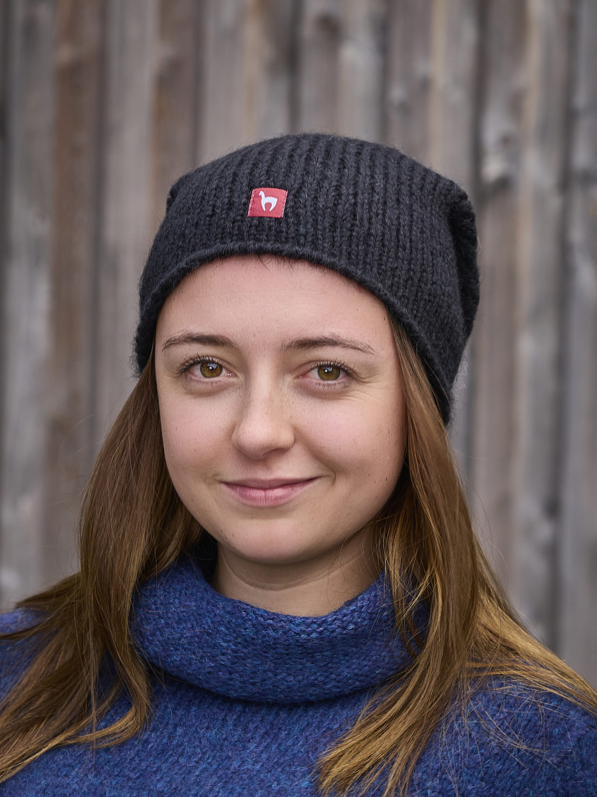 Alpakamütze Tarik in schwarz