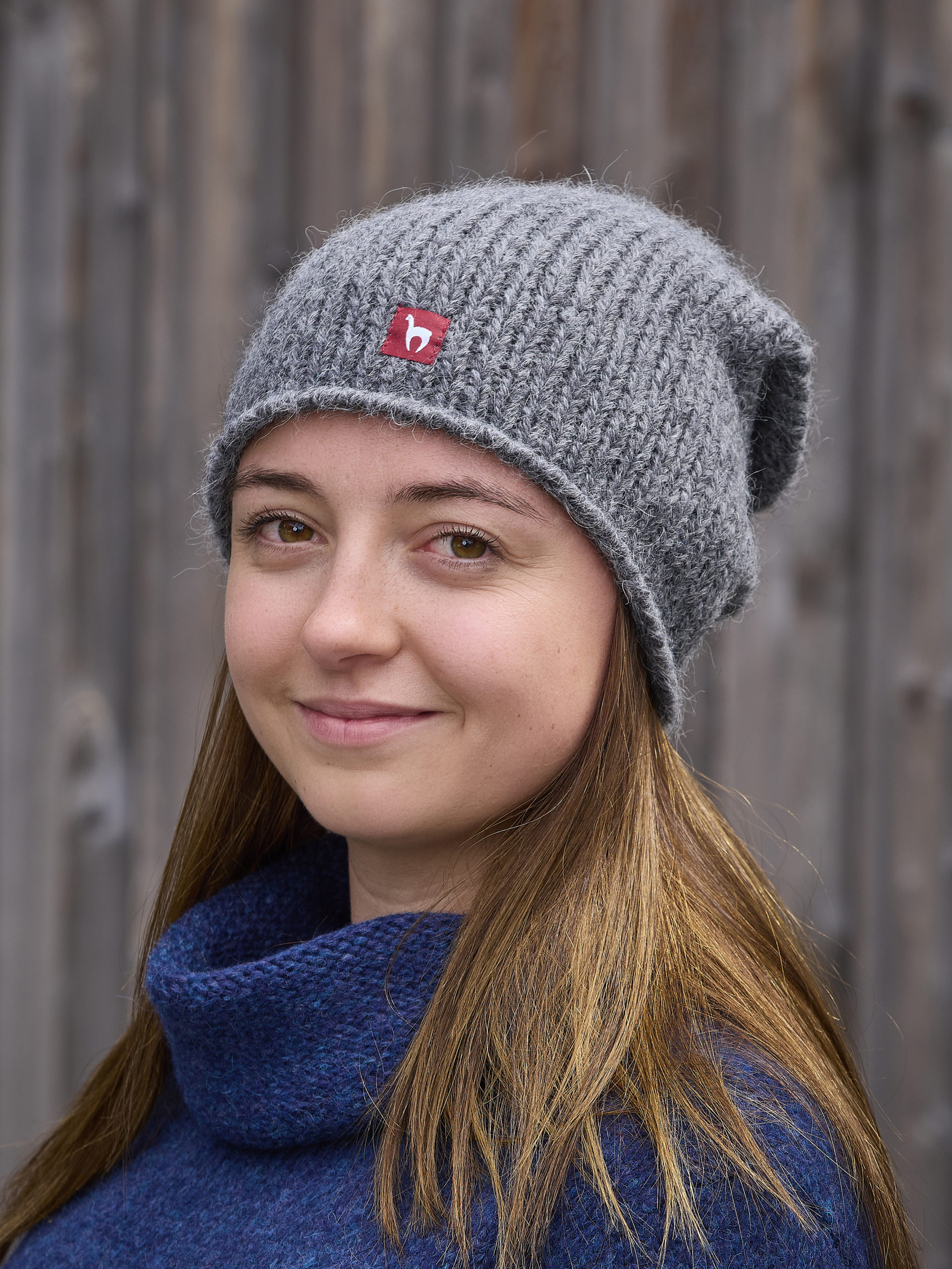 Alpakamütze Tarik in grau