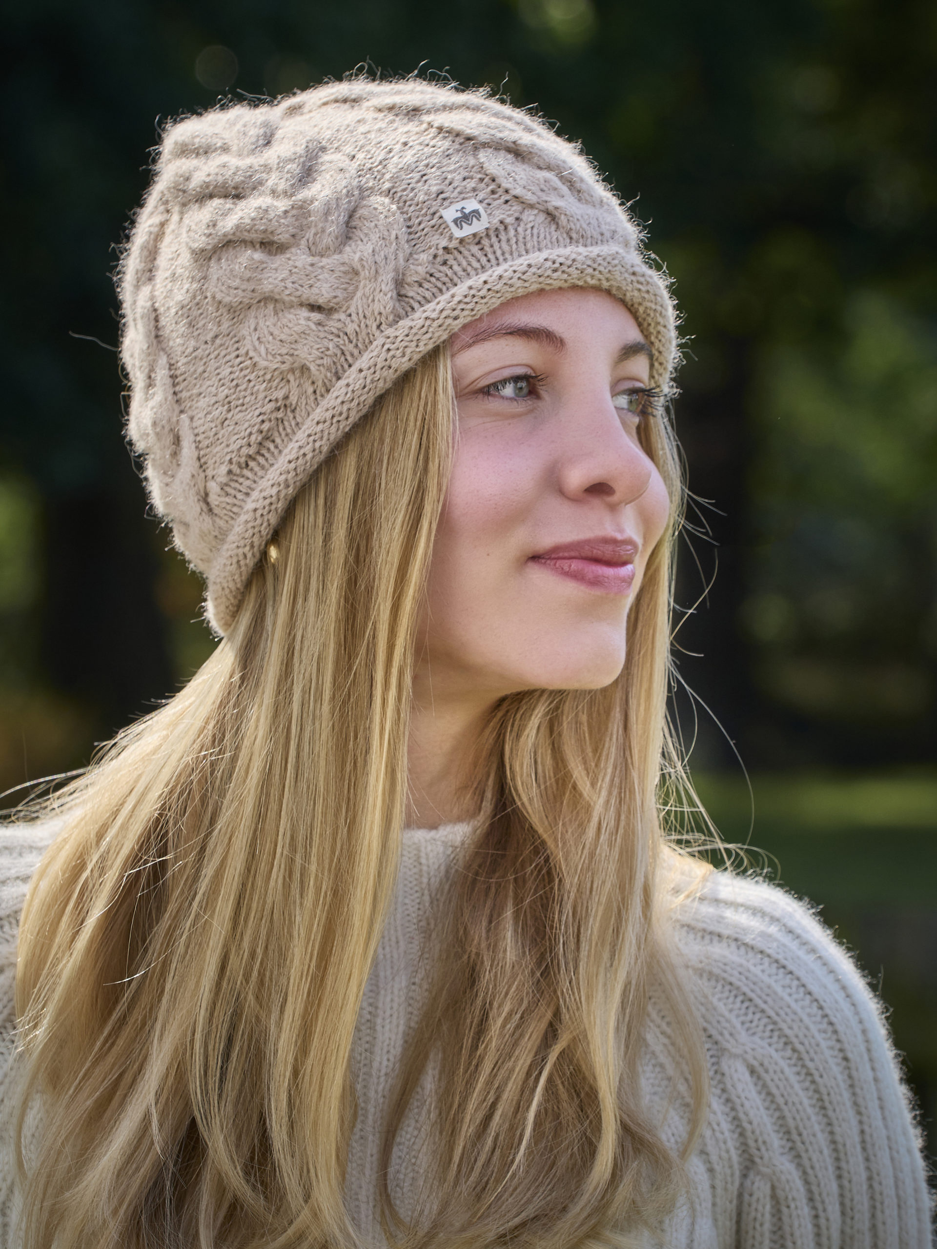 Alpakamütze Eco in beige