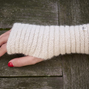 Stulpen Rollitos in weiss