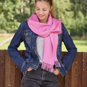 Schal Jamas aus Royal Alpaka in rosa