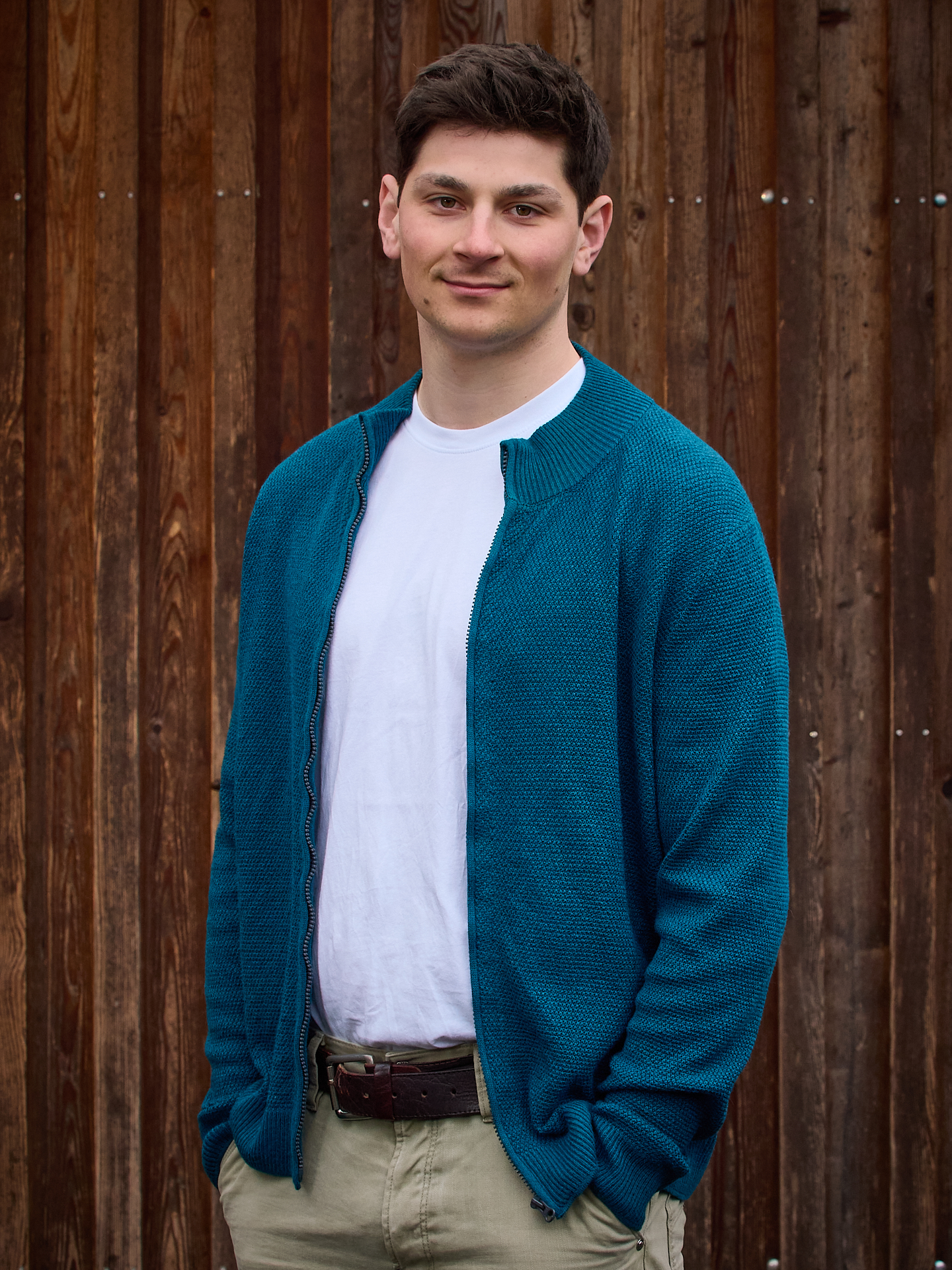 Strickjacke ALAYO in petrol