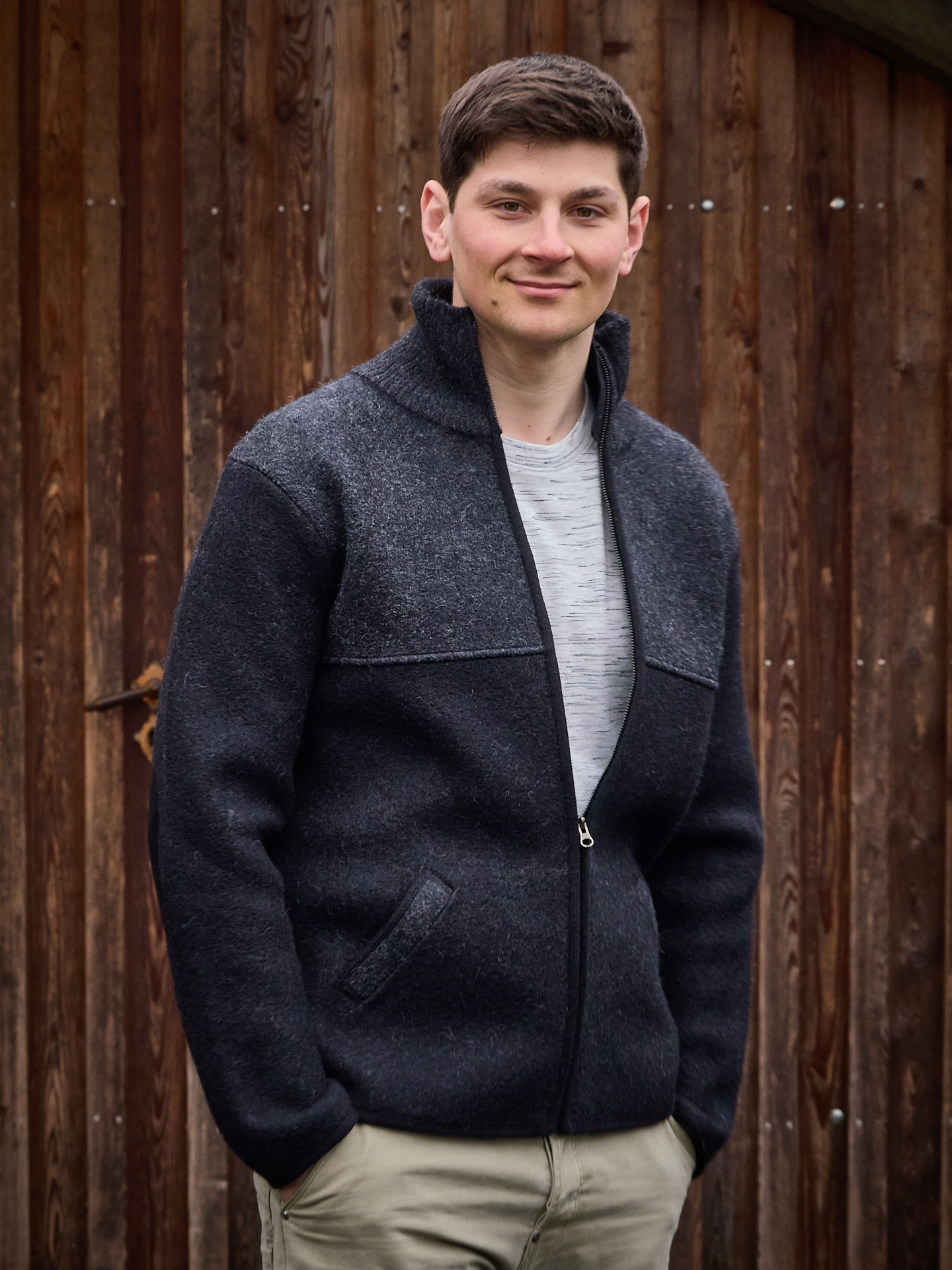Alpaka Loden Herren Jacke OLIVER