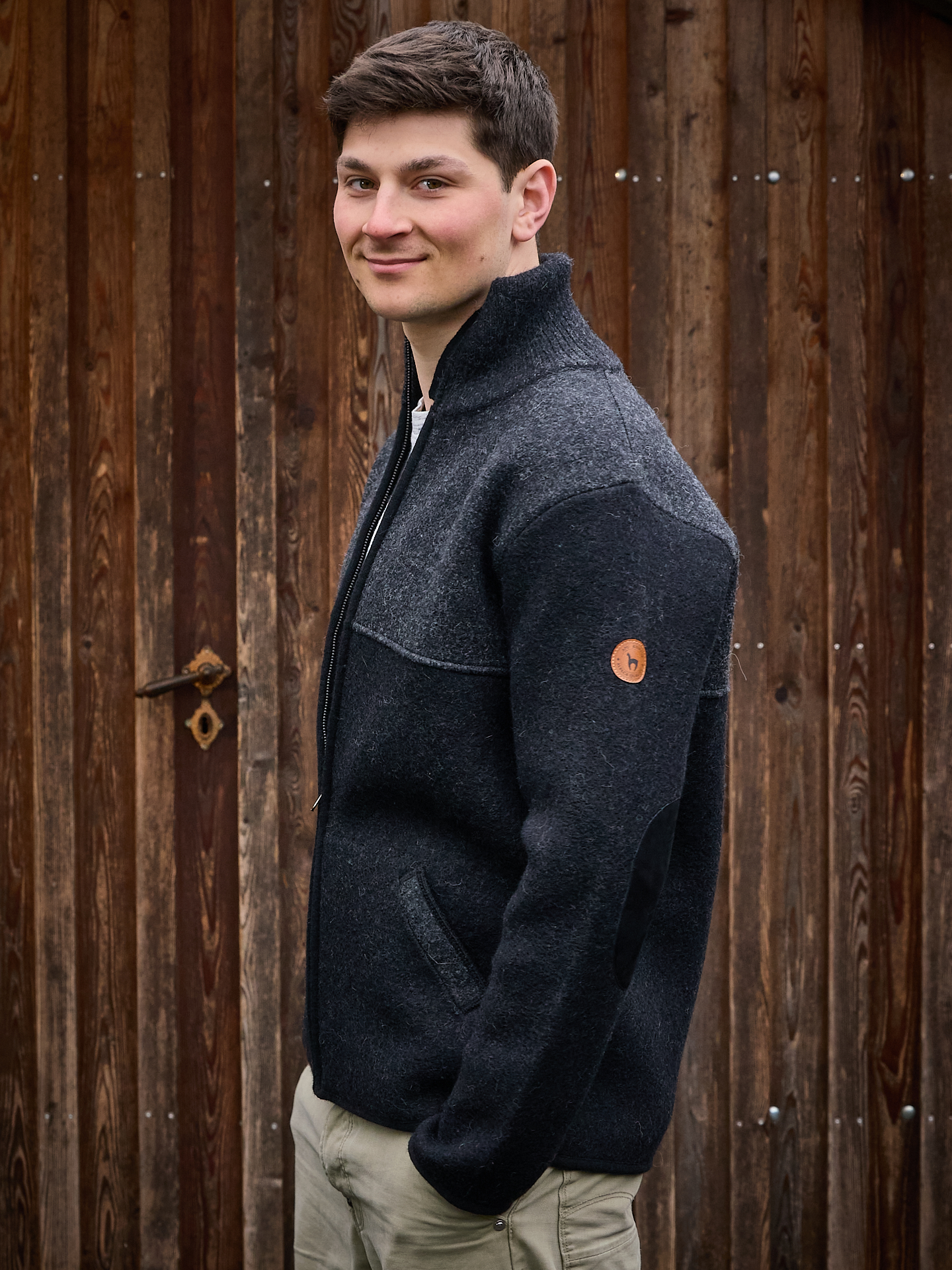 Alpaka Loden Herren Jacke OLIVER