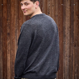 Herren Alpaka Pullover Basic