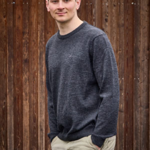 Herren Alpaka Pullover Basic