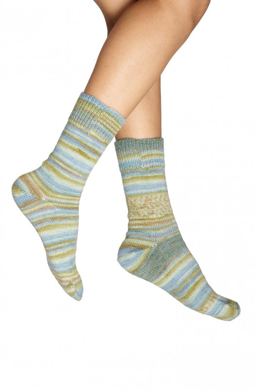 Sockengarn in aqua-mint