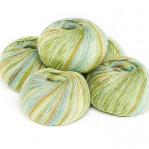 Sockengarn in aqua-mint