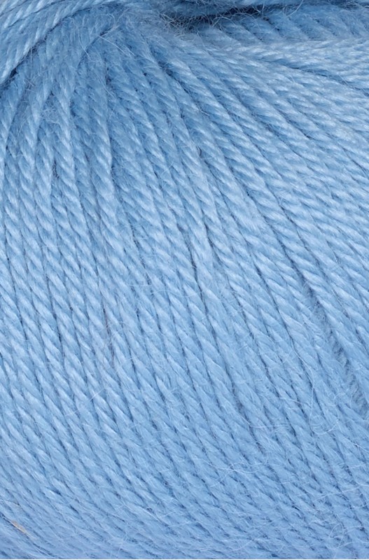 Alpaka Wolle 50 g, REGULAR in eisblau