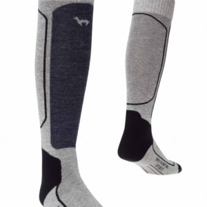 Sport und Reitsocke in grau