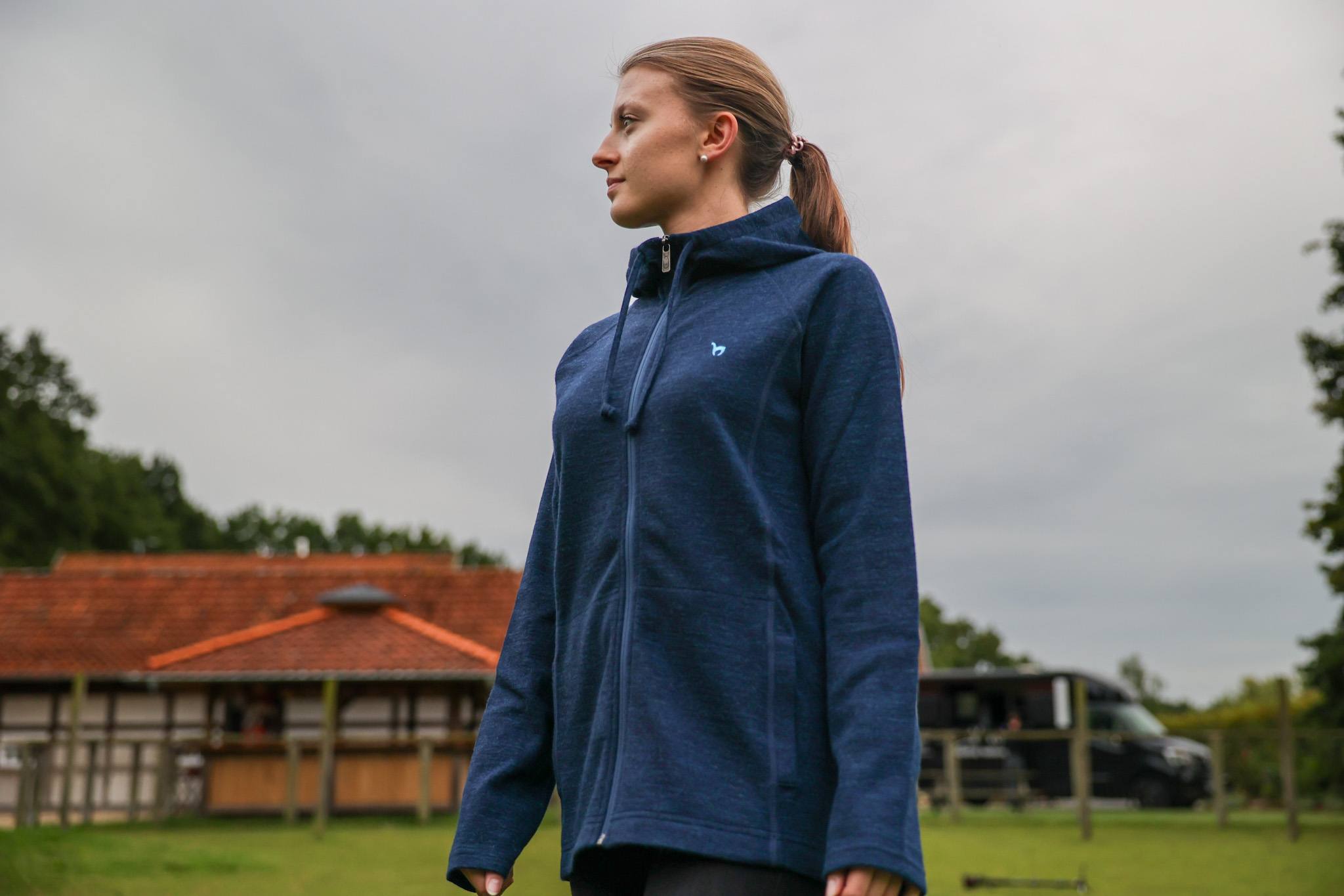 Atmungsaktiver Anden active Sport Hoody für Damen