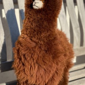 Alpaka Kuschel Felltier 50 cm