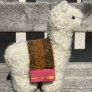 Gefilztes Plüsch Alpaka Mediana 12 cm