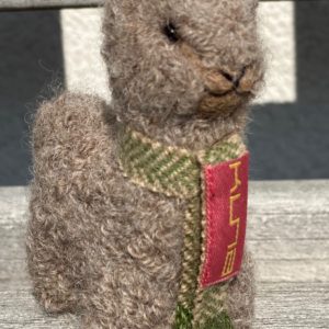 Gefilztes Plüsch Alpaka Pequena 9 cm