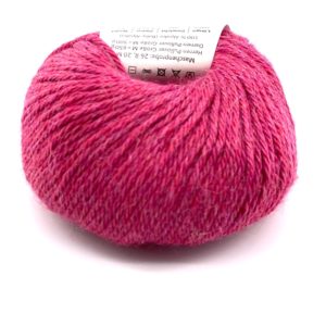Alpaka Wolle 50 g, REGULAR in himbeere