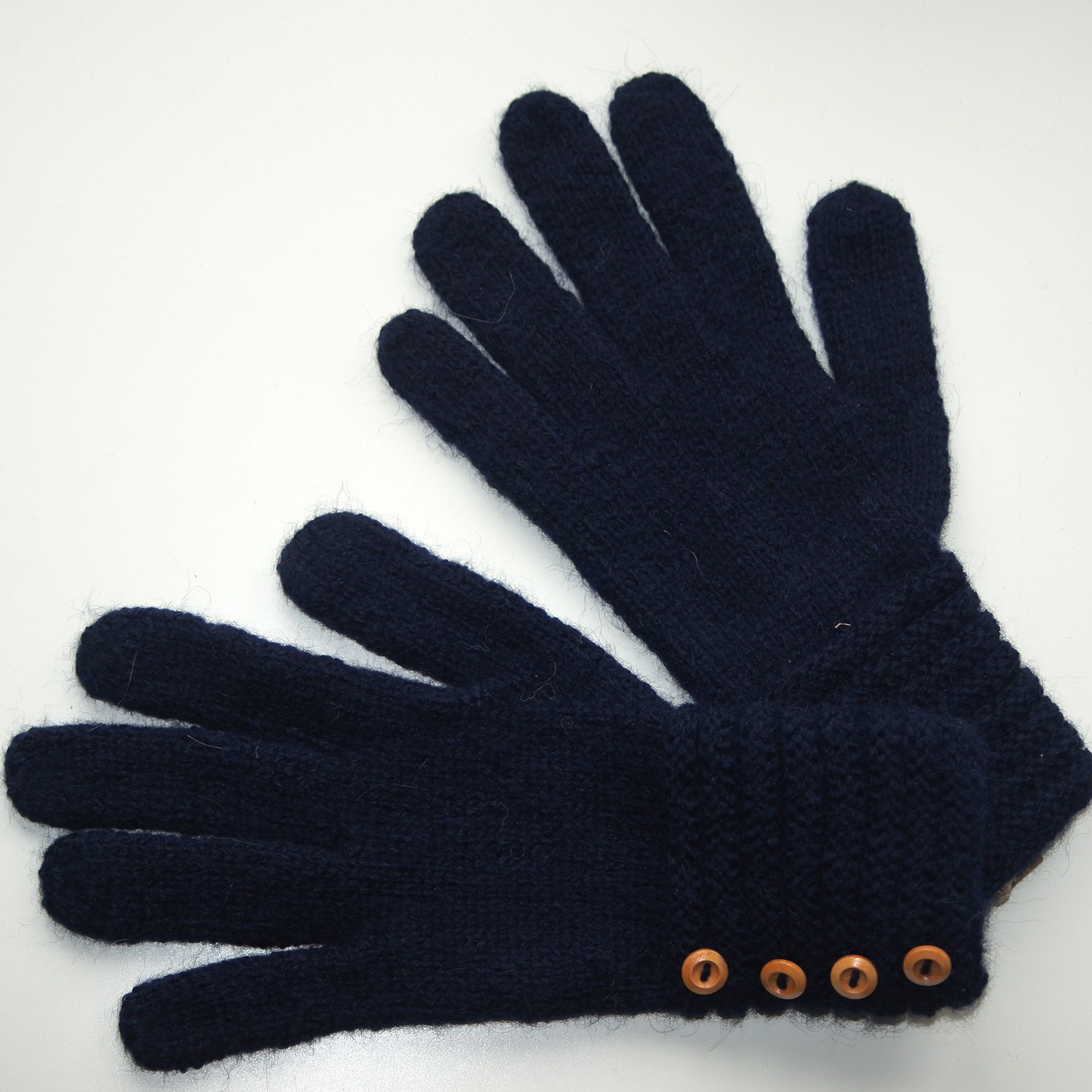 Rollito-Handschuh in schwarz