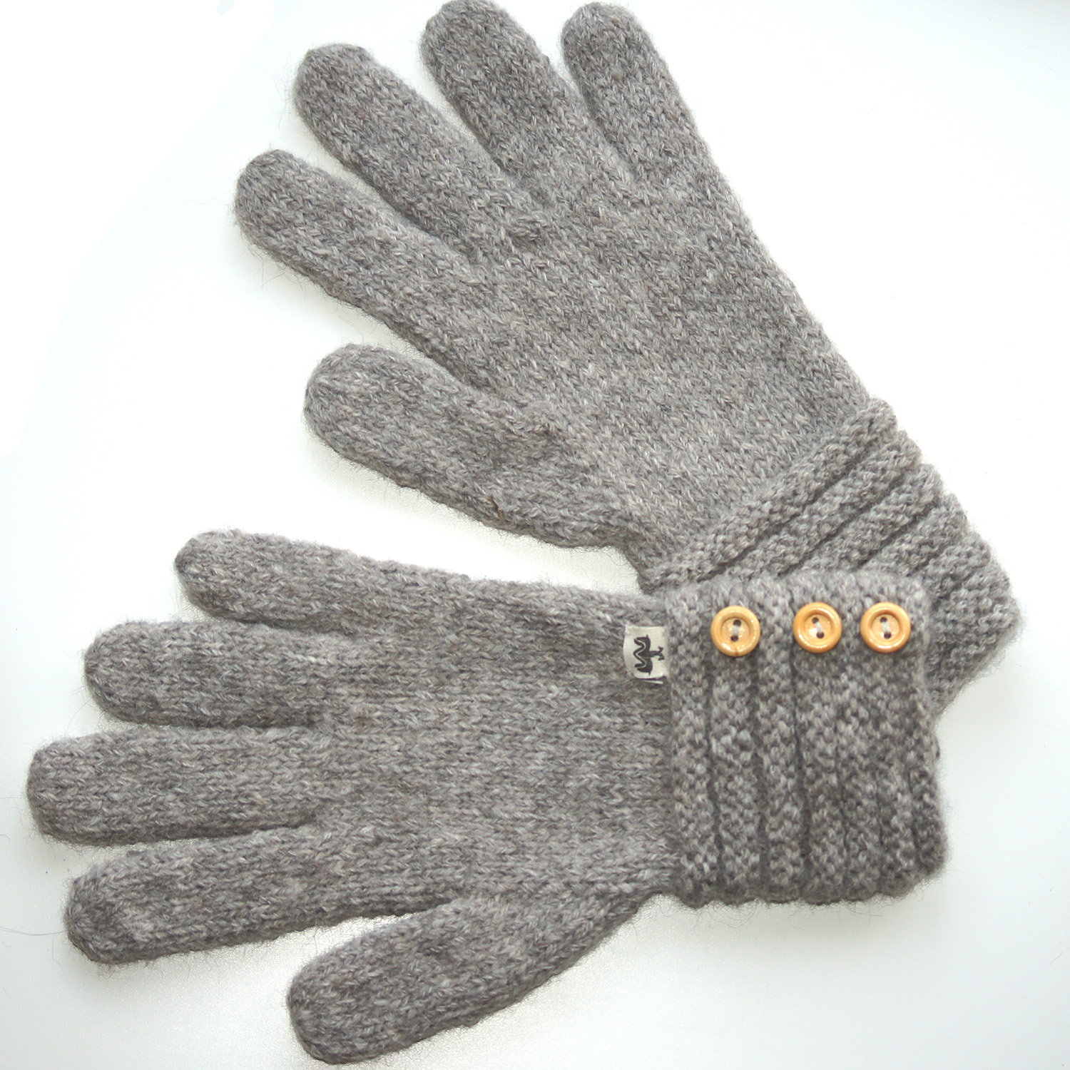 Rollito-Handschuh-mittelgrau