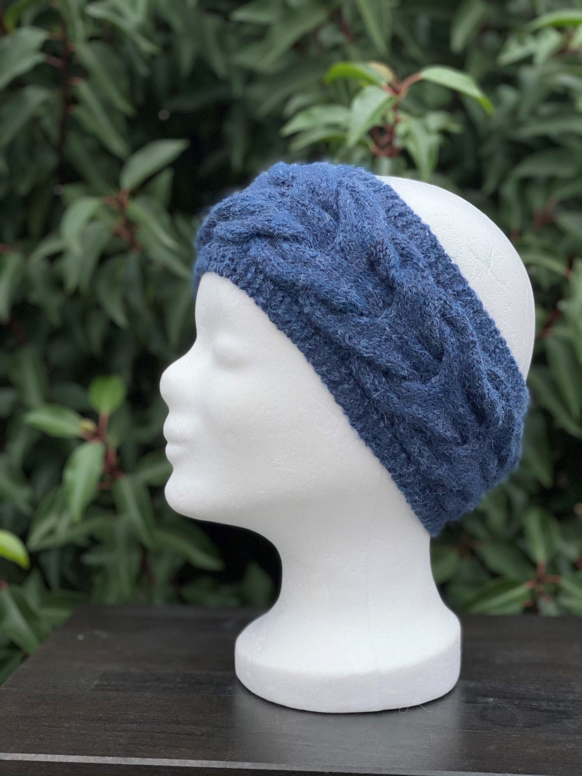 Stirnband-Eco-jeansblau