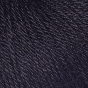 Alpaka Wolle 50 g, REGULAR in schwarz