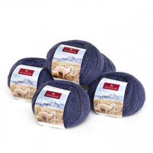 alpaka-wolle-sockengarn wolle-superwash-blau