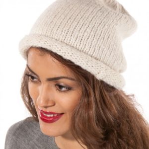 Alpakamütze Tarik in weiß