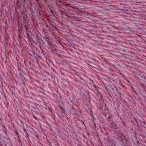 Alpaka Wolle 50 g, REGULAR in flieder-melange