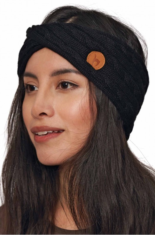 stirnband-suave-mit-twist-schwarz