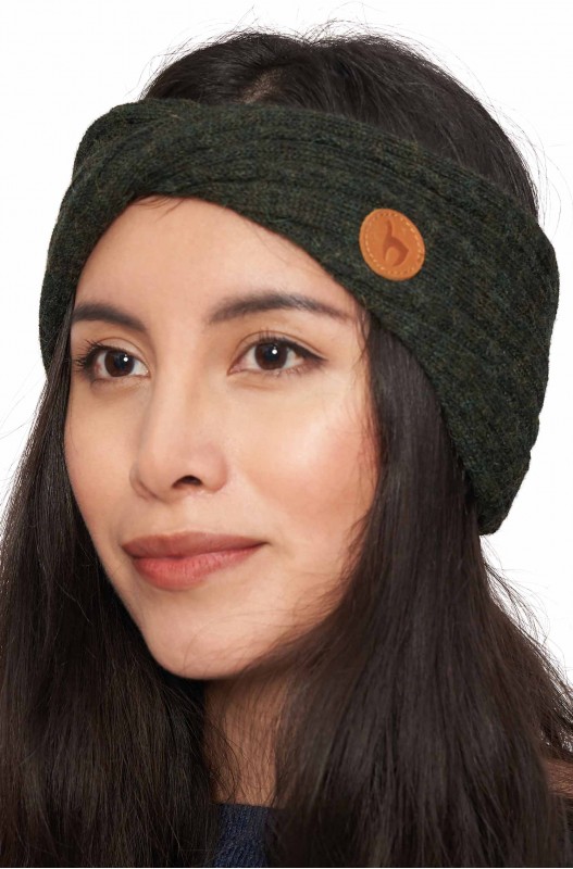 stirnband-suave-mit-twist-tannengrün
