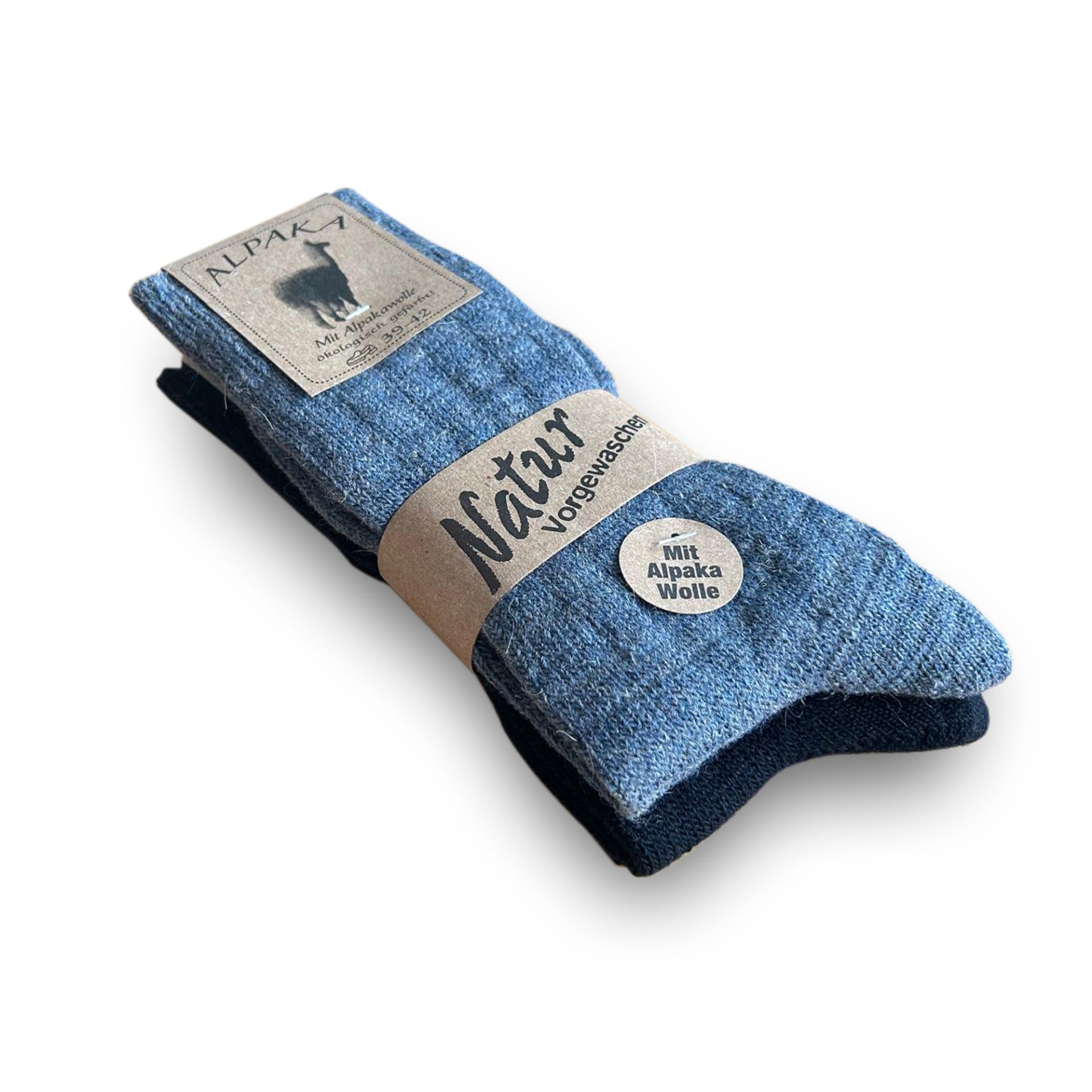 Alpakasocke-Natur-jeans-und-navy